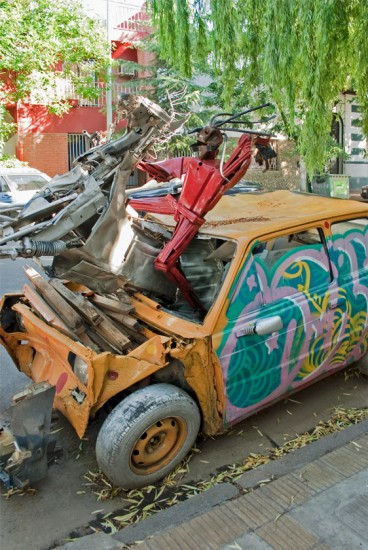 Coco, Cartoñero bei der Cooperativa El CorreCamino aus Buenos Aires | Stadtkinder, Stilnomaden