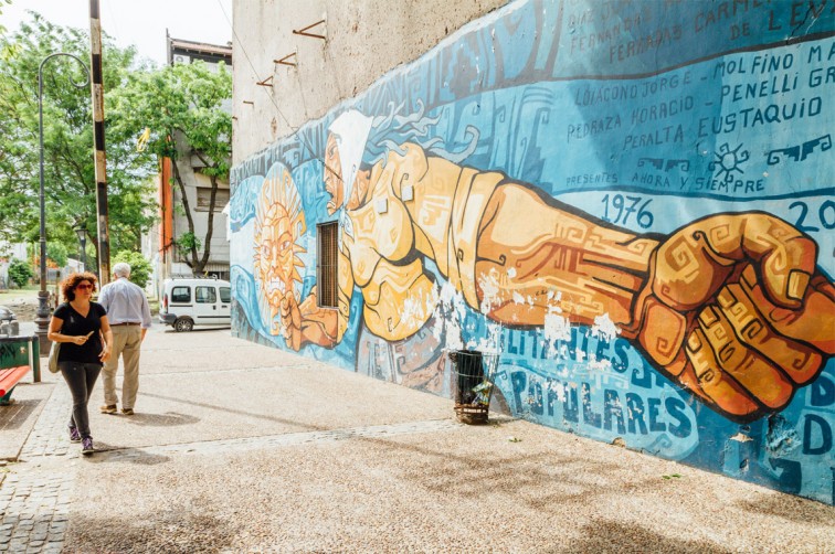 Madres de Plaza de Mayo, La Boca | graffitimundo und Street Art in Buenos Aires, Stilnomaden