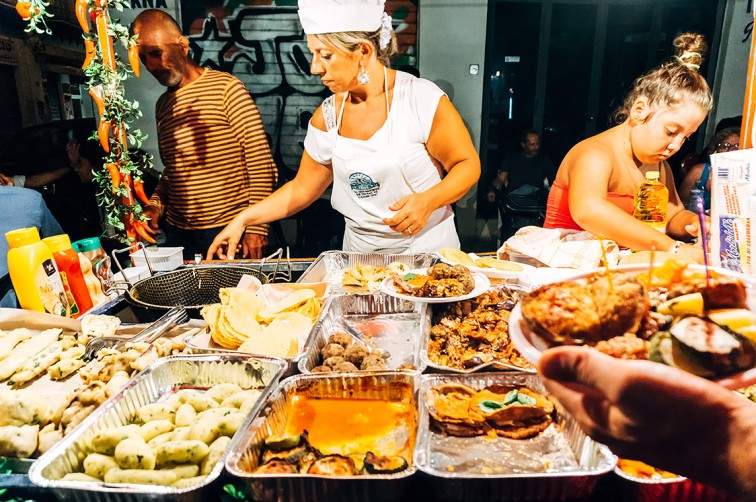 Street Food auf dem Mercato Vucciria | 25h in Palermo, Stilnomaden