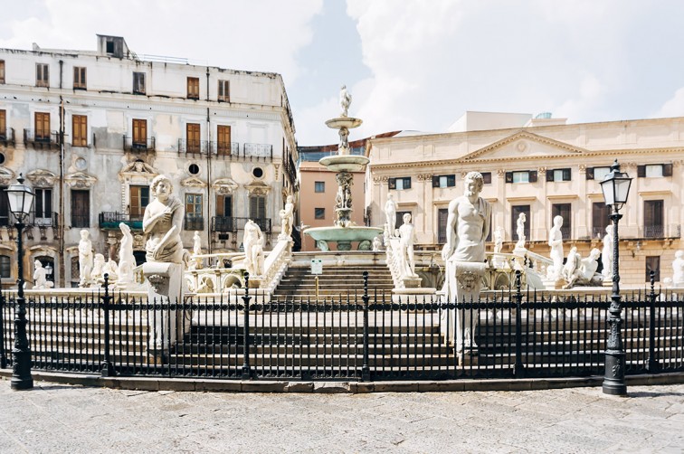 Piazza Pretoria | 25h in Palermo, Stilnomaden